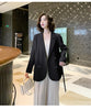 Women's Trendy Blazer Suit 2023 Spring Autumn Double Breasted Jacket Coat Elegant Ladies Blazer Outwear