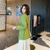 Women's Trendy Blazer Suit 2023 Spring Autumn Double Breasted Jacket Coat Elegant Ladies Blazer Outwear
