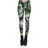 Hot Sell Skull Leggings Women's Skull&flower Black Leggings Digital Print Trousers 7 color skull Woman Stretch Pants Plus Size