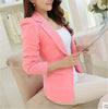 Selling Elegant Business Formal Office Suits Wear Women Long Sleeve Pink/Black/White Blazer Suit Jacket XXL ZY528