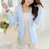 Selling Elegant Business Formal Office Suits Wear Women Long Sleeve Pink/Black/White Blazer Suit Jacket XXL ZY528