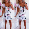 Sexy Women Dress Bandage Bodycon Ladies Casual Short Sleeve Sexy Club Party Dress Sheath Short Mini Dress Girls