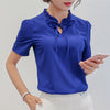 Hot Summer Women Blouses 2022 Plus Size 3XL Blusa White Shirt Big Sizes Blusas Short Sleeve Shirts Leisure Chiffon Blouse Tops