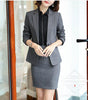 Hotwomen suit skirt autumn winter long-sleeve OL formal blazer with skirt uniform office ladies plus size work wear