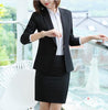 Hotwomen suit skirt autumn winter long-sleeve OL formal blazer with skirt uniform office ladies plus size work wear