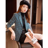 Houndstooth Suits Women 2023 Autumn Temperament Business Slim Blazer And Skirt Office Ladies Work Wear