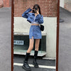 Houndstooth sweet and spicy fried street suit autumn Korean version 2022 design loose short long-sleeved jacket women