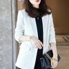 Hstar Sequin Fried Street Small Suit Women's Spring Autumn Korean Loose Design Blazer 2023 Drape Jacket Office Lady