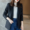 Hstar Sequin Fried Street Small Suit Women's Spring Autumn Korean Loose Design Blazer 2023 Drape Jacket Office Lady