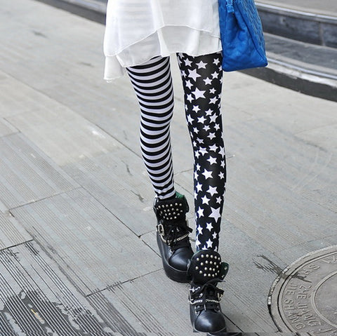 HuMore Fitness Gothic Women Leggings 2022 Stars Leggings Fashion Pants Winter Leggings FW95