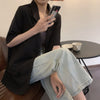 HziriP Black Summer Solid Chic Thin Loose 2022 Party Outwear Jackets Prom Gentle Casual Femme Oversize  Blazers