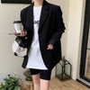 HziriP Casual Blazers Women Khaki Plus Size Stylish Elegant Formal Loose-Fitting High Street 2022 Chic Autumn Lady Gentle Coats
