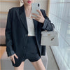 HziriP Casual Femme Blazers Pure Color 2022 OL Autumn Women Elegant Slim OL Streetwear Chic Lady Loose Mujer Jackets