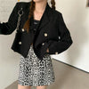 HziriP Korea All Match Women Slim Coats Normcore Chic Elegant Full Sleeves Spring Solid Casual Streetwear Blazers