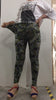 Women Leopard Womens Nine Leggings Graffiti Style 2022 Pants Elastic Camouflage Stretch Cotton Trouser Army Deporte