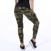 Women Leopard Womens Nine Leggings Graffiti Style 2022 Pants Elastic Camouflage Stretch Cotton Trouser Army Deporte