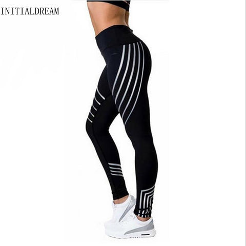 Fashion Women Leggings Slim High Waist Elasticity Leggings Fitness Printing leggins Breathable Woman Pants