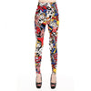Brand Women Leggings New High Waist Cartoon comic beauty Print Trousers Soft Female Casual Sexy Elastic Pant