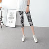 Brand Leggings Summer Women High Waist Elastic Trousers Women Pants Printed Stretch Leggings Calzas Mujer Leggins