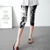 Brand Leggings Summer Women High Waist Elastic Trousers Women Pants Printed Stretch Leggings Calzas Mujer Leggins