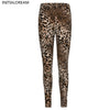 Women Leopard Print Leggings Spring and Autumn High Elasticity Pant Leggins High Waist Soft Woman Leggings