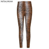 Women Leopard Print Leggings Spring and Autumn High Elasticity Pant Leggins High Waist Soft Woman Leggings