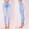ITFABS s Women Lady Denim Skinny Pants High Waist Stretch Jeans Slim Pencil Jeans Women Casual Jeans