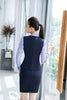 IZICFLY Vest Waistcoat Reception Ktv Hotel Restaurant Waitress Uniform front desk Uniform Lady Formal Skirt Suit Work Wear