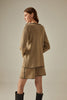 Ice Knitted Tow Piece Tracksuit  Designer Sweater Suit Casual Spring/Autumn Loungewear V Neck Top Short Pants Minimalist