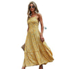 Independent research design of women's 2022 suspender Floral Dress woman women dresses gallus sexy Casual elegance