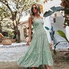 Independent research design of women's 2022 suspender Floral Dress woman women dresses gallus sexy Casual elegance