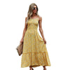 Independent research design of women's 2022 suspender Floral Dress woman women dresses gallus sexy Casual elegance