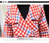 Ins Two-piece Women's Runway Winter Tweed Woolen Suit Plaid Office Slim Wool Coat With Skirt 2-piece Suit NS348