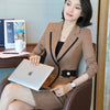Interview Suits Office Attire Women Autumn Long Sleeve Skirt Korean Women Business Suit Ladies Office Uniform Designs DD2044