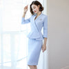 Interview suits female ladies blazer skirt suit female women 2023 office uniform designs women business suit AA4294