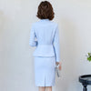 Interview suits female ladies blazer skirt suit female women 2023 office uniform designs women business suit AA4294