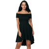Irregularities Sexy Dress Women Little Black Dress Off Shoulder White Yellow Mini Dress Party Purple Elegant 2022 New Fashion