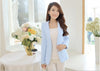 J60180 Korean Style New Fashion Women Solid Blazer Casual Suit Single Button Slim Jacket Female Coat