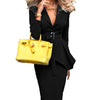 JHBeute Women Jacket Casual Ladies Solid Color Two Piece  Blazer Skirt Set Clothes Office Wear Elegant Suit Tops Pants