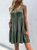 JIM & NORA Casual Summer Beachdress Women Sleeveless Tank Round Neck Mini Dress Sexy Loose Soild Dresses Vestidos