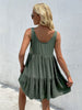 JIM & NORA Casual Summer Beachdress Women Sleeveless Tank Round Neck Mini Dress Sexy Loose Soild Dresses Vestidos