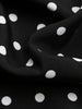 JIM & NORA Elegant Summer Beach Sundress Midi Dress Women Boho Chiffon Polka Dot Casual Mid-length Temperament Retro Dresses