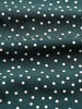 JIM & NORA Sexy V Neck Hollow Out Bowknot Butterfly Short Sleeve Dot Printed Midi Dress Buttons Casual Womens Vestidos 2023 Hot
