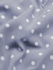 JIM & NORA Summer Formal Office Women Chiffon Polka Dot Midi Dresses Casual Mid-length Temperament Retro Dress Fashion