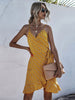 JIM & NORA Summer Sexy Spaghetti Strap Women A-Line Camisole Dress Sweet Elegant Floral Ruffles Chic Flowers Mini Dresses