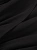 JIM & NORA Women Long Sleeve Hollow Out V Neck Tunic Midi Dress Soild Colour Ruffle Pleated Dresses Casual Vestidos New
