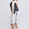 Fashion Side Stripe Print Leggings Plus Size Gyms Women New 5 Styles Slim Legging Fitness Elastic Sportes Pants