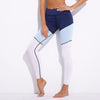 New Sexy Push Up Leggings Women Contrast Colors Patchwork Sporting Pants High Elastic Waist Women's Fitness Leggings