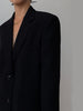 JMPRS Blazers Women Chic Single Breasted Black Coats Notched Collar Suit  Office Ladies Jacket Long Sleeve Outwear