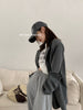 JMPRS Design Sleeve Hollow Blazers Womens  Single Breasted Loose Striped Jacket Suit Fall 2023 Baggies Ladies Tops